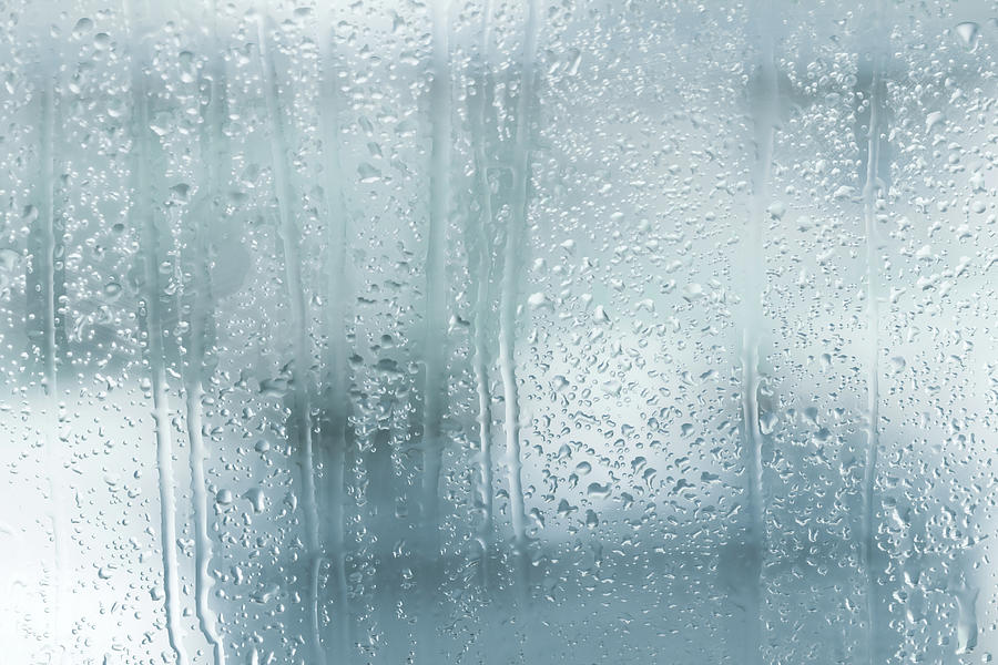 Raindrops On A Window Photograph by Jasmina007