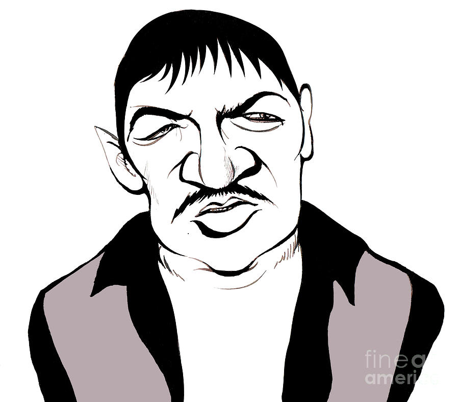 Actor Painting - Rainer Werner Fassbinder, German Film-maker, Actor, Playwright, And Theatre Director by Neale Osborne