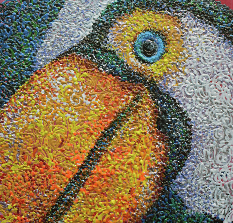 Toucan Painting - Rainforest Resident by Cheryle Gannaway