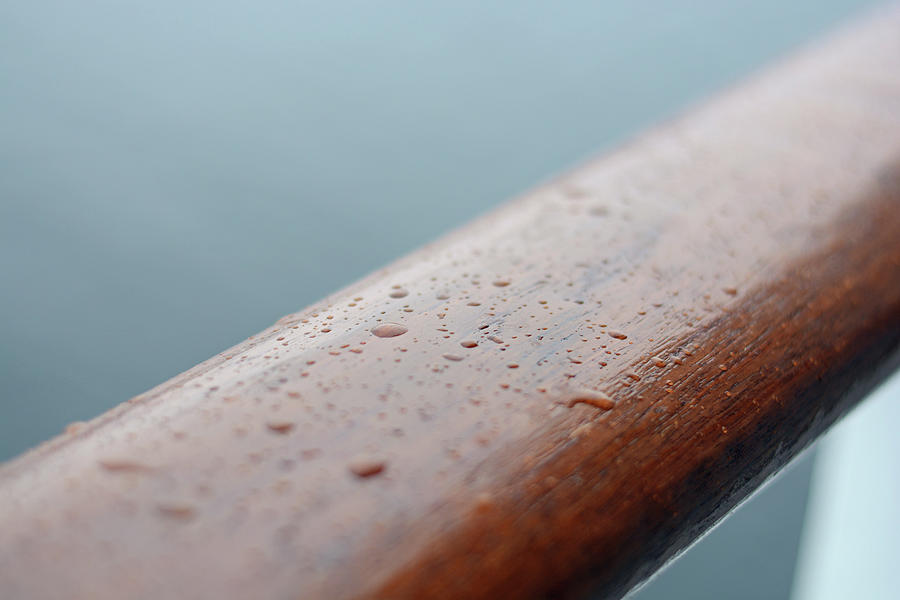Raining On The Love Boat Photograph