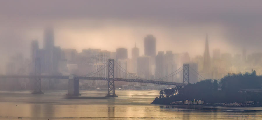 San Francisco Photograph - Raining Morning San Francisco by Ning Lin
