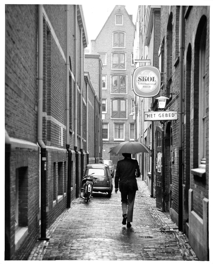 Rainy Alley In Holland Photograph by American Stock Archive