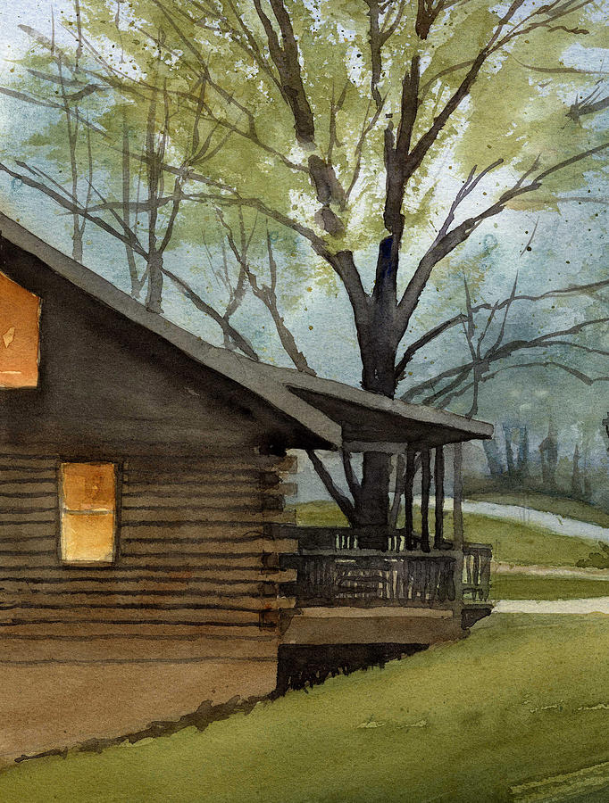 Rainy Day at Harmonie Park by James Faecke Rainy Day at Harmonie Park by James Faecke
