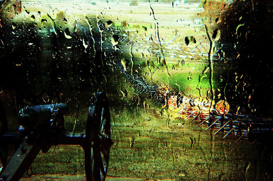 Rainy Day in Gettysburg Photograph by Yvonne Sewell