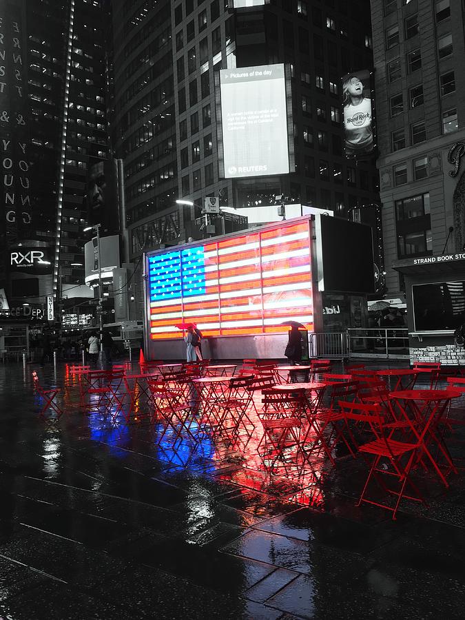 Rainy Days in Time Square by Geraldine Gracia Rainy Days in Time Square by Geraldine Gracia