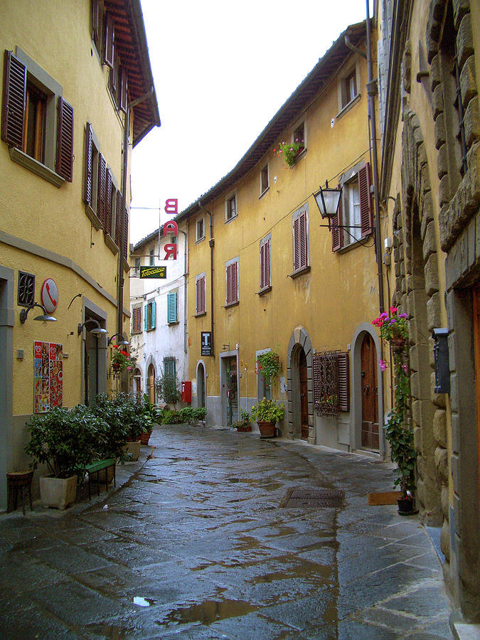 Rainy Morning in Tuscany Photograph by Mark Duehmig
