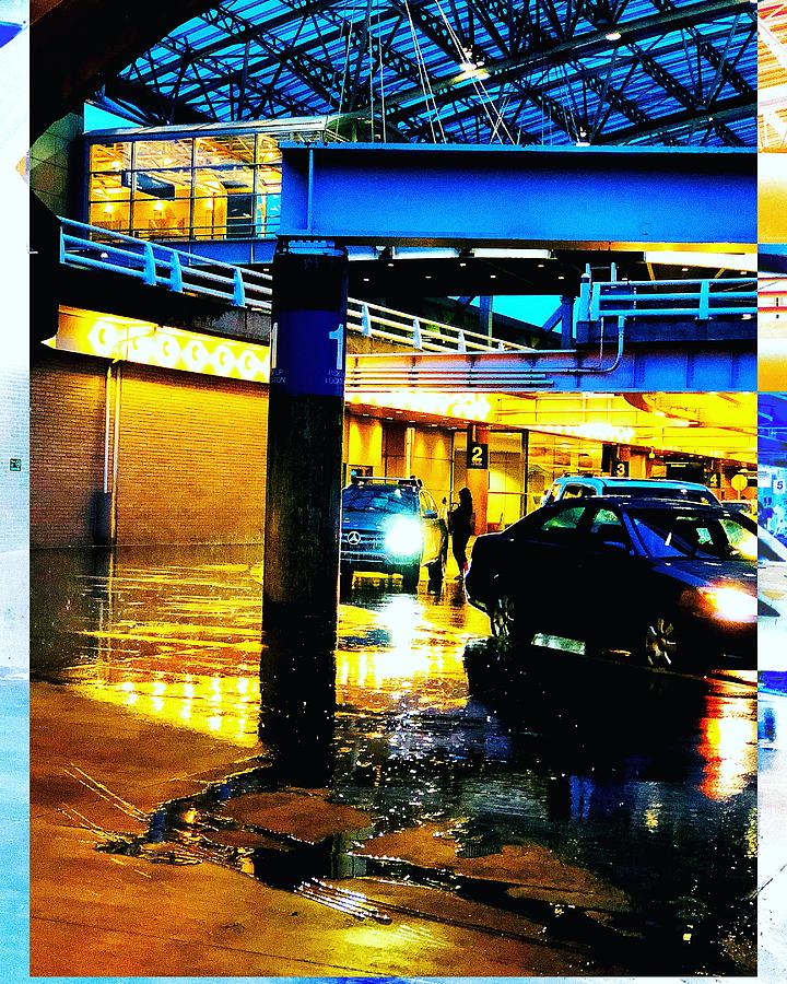 Rainy Nights Digital Art - Rainy Night by Sharon Green Rainy Nights Digital Art - Rainy Night by Sharon Green