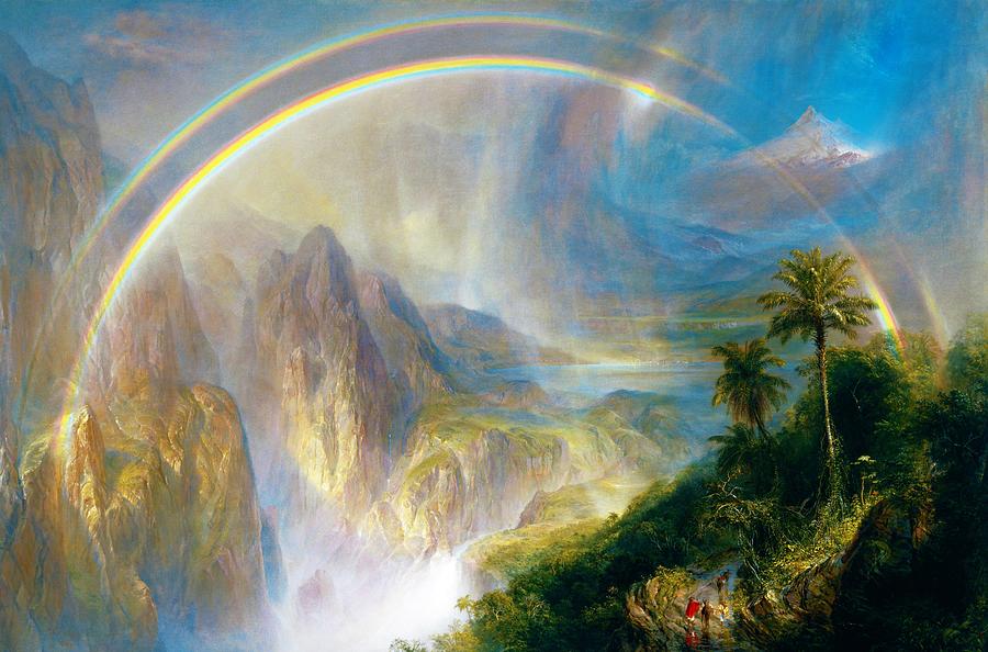 Frederic Edwin Church Painting - Rainy Season in the Tropics - Digital Remastered Edition by Frederic Edwin Church