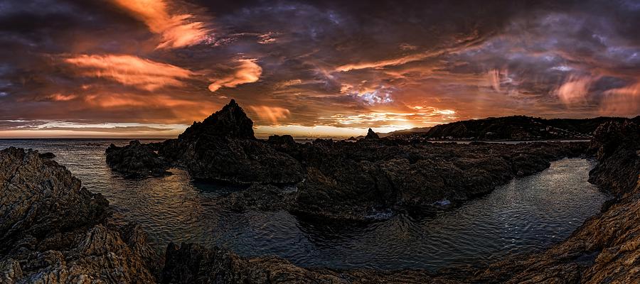 Rainy Sunset #1 by Werner Kaffl Rainy Sunset #1 by Werner Kaffl