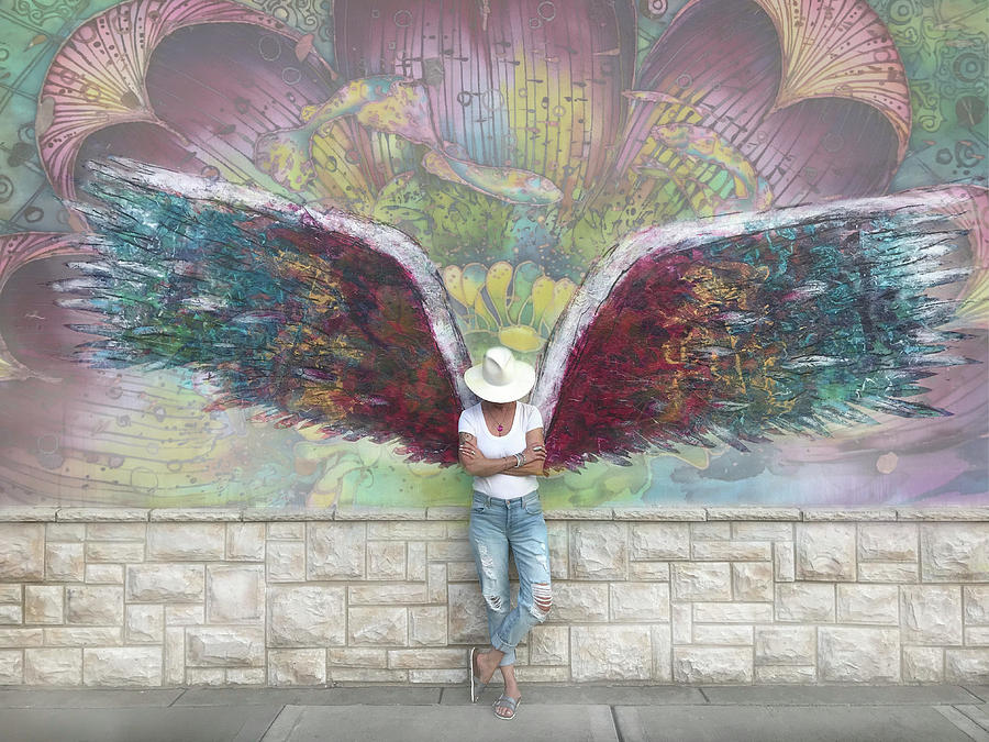 Raisha With Wings Photograph by Jill Love