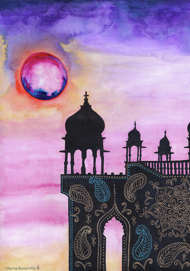 Rajasthan Sunset by Catherine Athena Louise Rajasthan Sunset by Catherine Athena Louise
