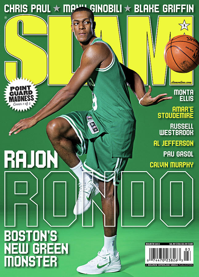 Rajon Rondo Photograph - Rajon Rondo: Bostons New Green Monster SLAM Cover by Atiba Jefferson