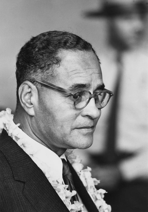 Ralph Bunche, March On Washington, 1963 Photograph by Science Source
