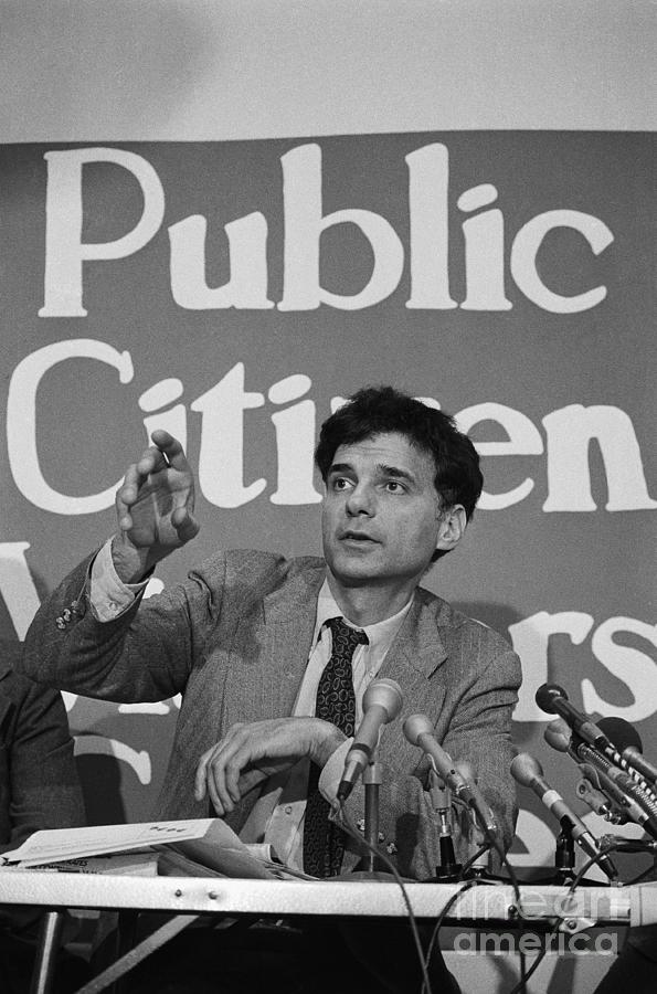 Ralph Nader At News Conference Photograph by Bettmann