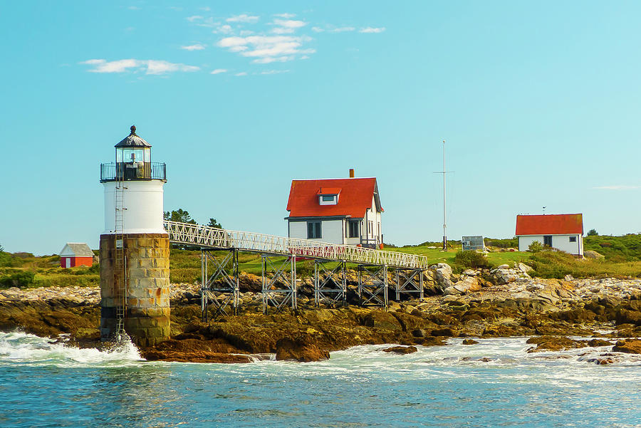 Ram Island Light #1 Photograph by Mike Goldstein - Fine Art America