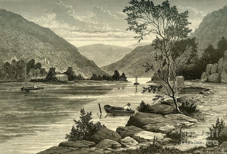 Ramapo River Drawing by Print Collector