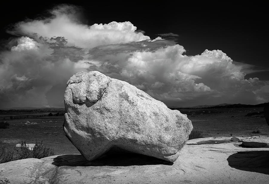 San Diego Photograph - Ramona Rock and Giant Clouds by William Dunigan