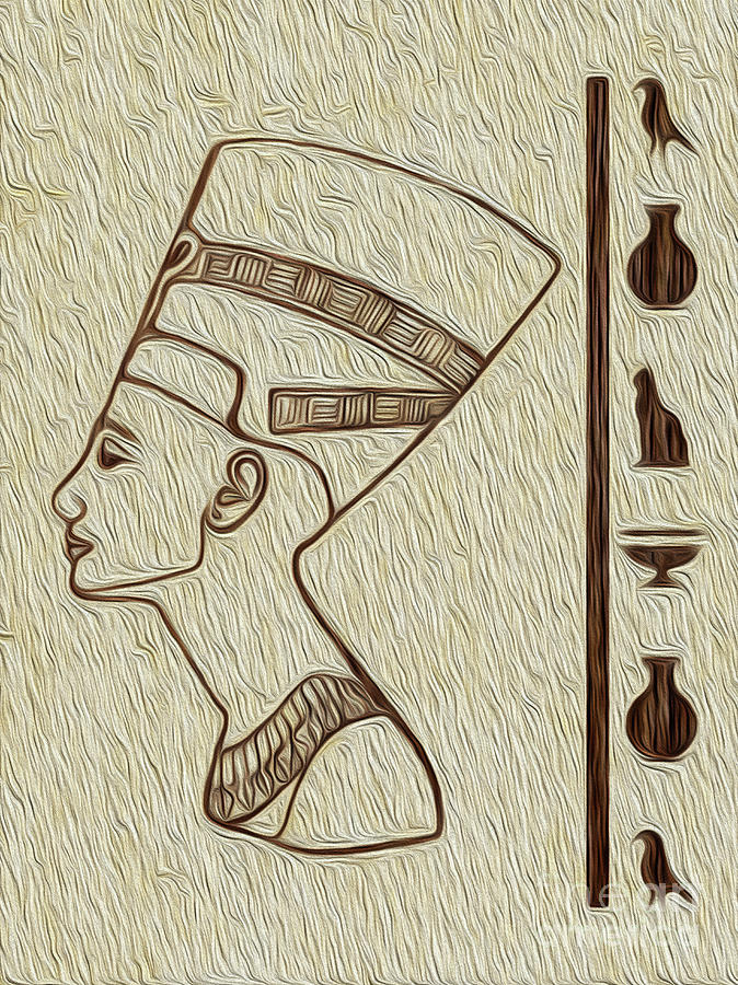 Ramses Egyptian Fine Art Digital Art by Kenneth Montgomery