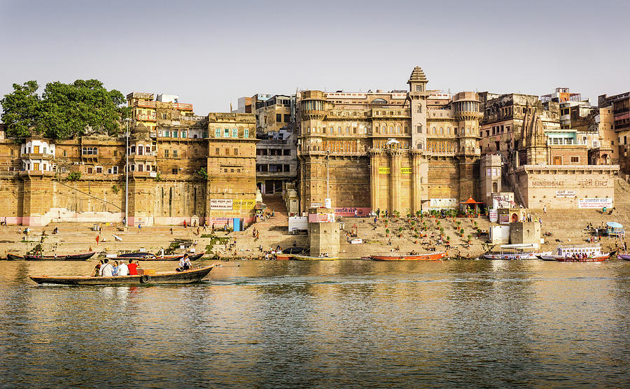 Rana Mahal Ghat Varanasi by Gary Gillette Rana Mahal Ghat Varanasi by Gary Gillette