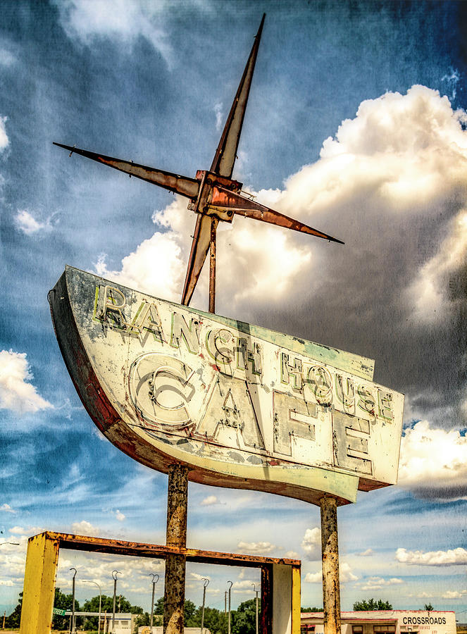 Ranch House Cafe Photograph by Lou Novick