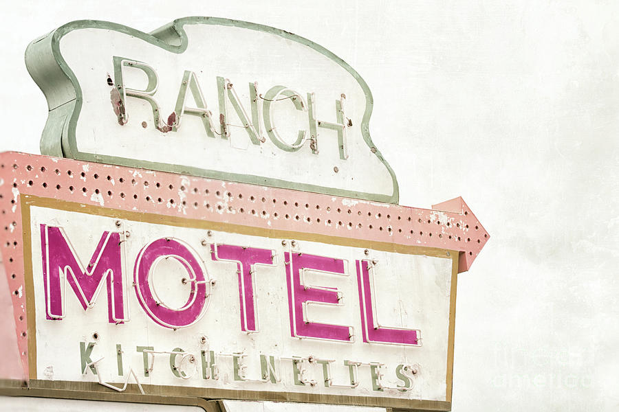 Ranch Motel Photograph by Alison Sherrow I AgedPage