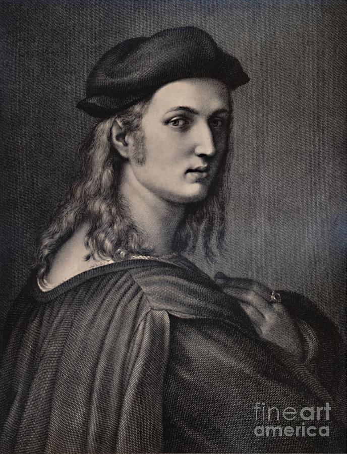 Raphael Sanzio Italian Renaissance Drawing by Print Collector