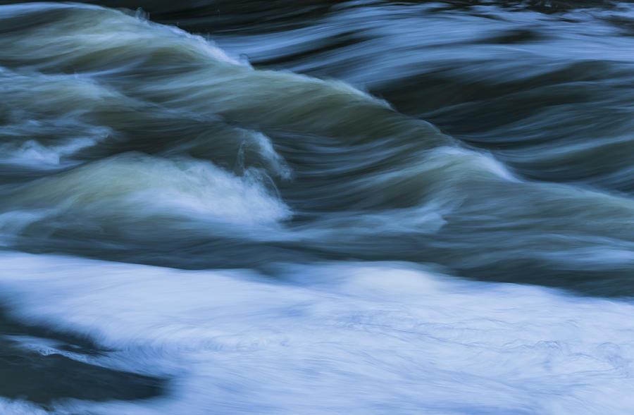 Abstract Photograph - Rapids by Anthony Paladino