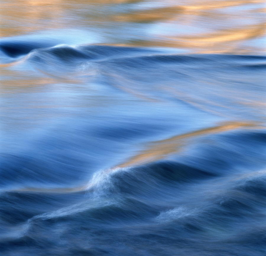 Rapids Creating Water Movement With Photograph by Hans Strand