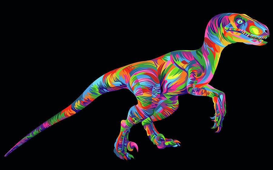 Reptile Digital Art - Raptor by Bob Weer