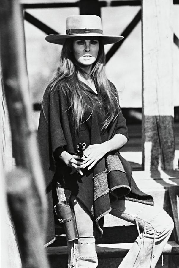 Raquel Welch In Hannie Caulder 1971 Photograph By Album Pixels Merch 