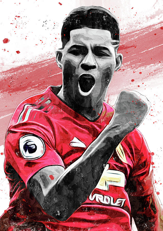 Rashford Digital Art by Smh Yrdbk