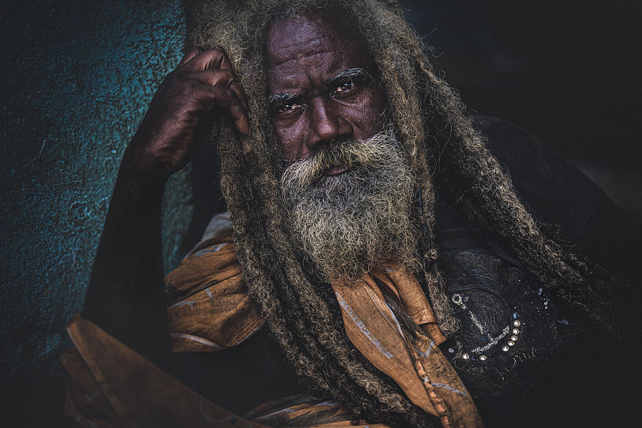 Rasta Man From Belo Sur Tsiribina Photograph by Marco Tagliarino