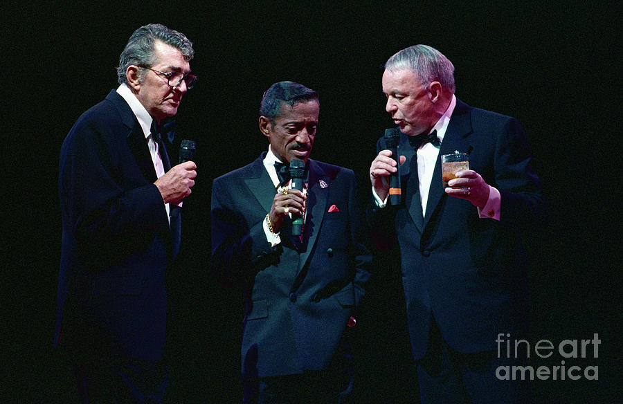 Rat Pack Members Singing Together Photograph by Bettmann