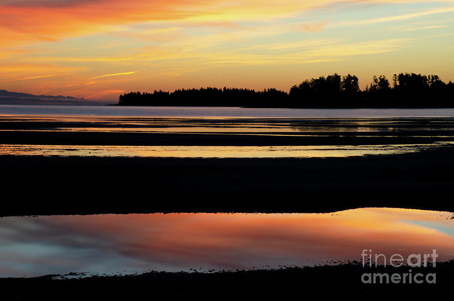 Rathtrevor Beach Sunrise 4 Photograph by Bob Christopher