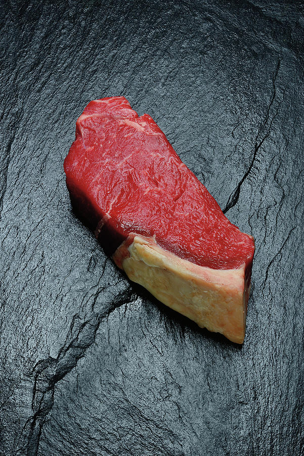 Raw Dry Aged Rump Steak Photograph by Tre Torri
