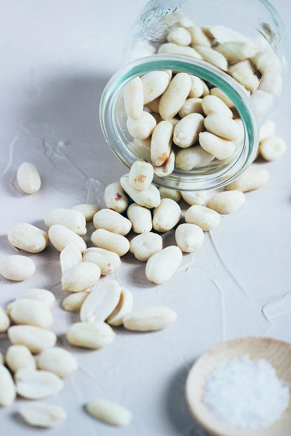 Raw Peanuts Photograph by Vernica Orti