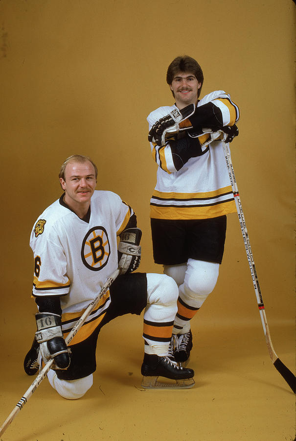 Ray Bourque & Rick Middleton Photograph by B Bennett