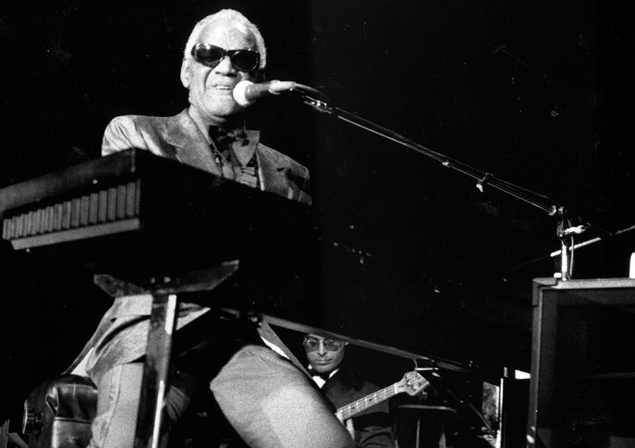 Ray Charles Performing Photograph by Afro Newspaper/gado