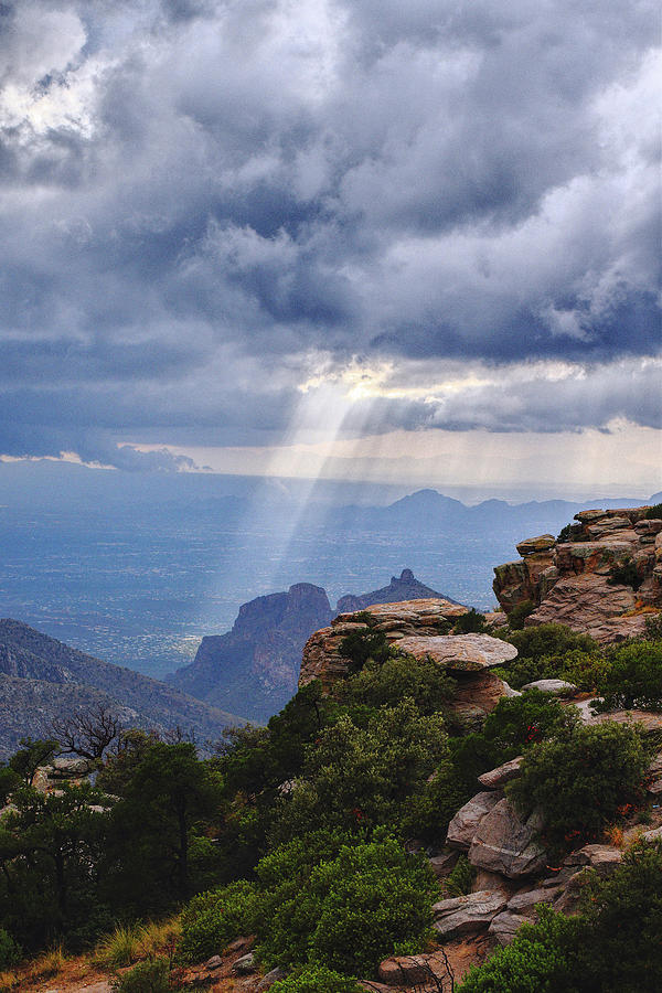 Rays at Windy Point Photograph by Chance Kafka