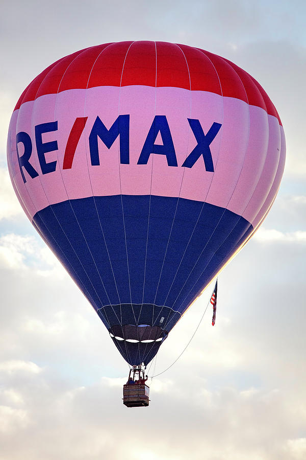 RE/MAX Balloon Photograph by Deborah Penland