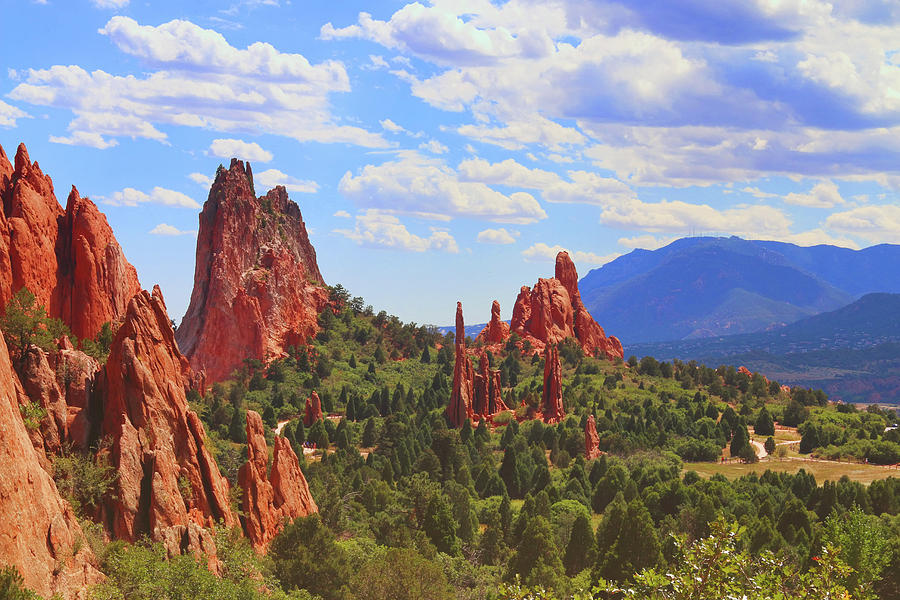 Reach For The Sky In Garden Of The Gods Photograph