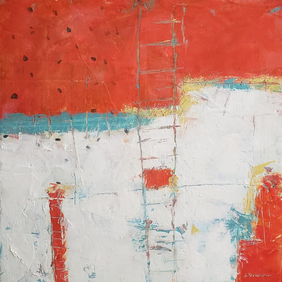 Reaching High Painting by Ellen Kirwan Reaching High Painting by Ellen Kirwan