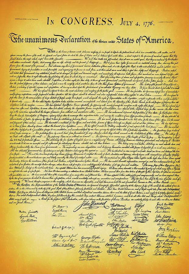 Printable Readable Declaration Of Independence