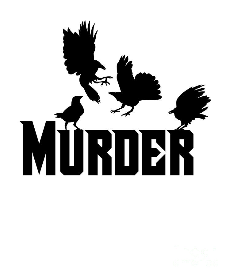 Reading Classic Literature Book Lover Authors Murder of Ravens Crows ...