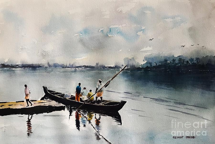 Ready to go .. Painting by George Jacob