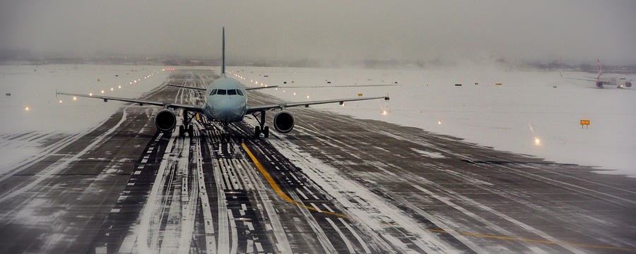 Winter Photograph - Ready To Take Off by Miro Susta