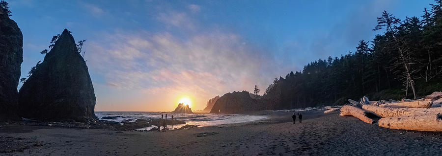 Realto Beach, Pano Photograph by Gary Hughes - Fine Art America