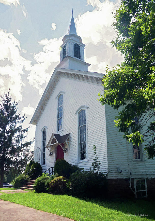 Reaville Church Photograph by Louise Reeves