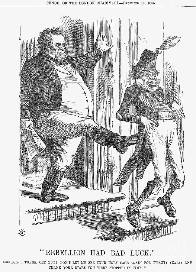 Rebellion Had Bad Luck, 1865. Artist Drawing by Print Collector Rebellion Had Bad Luck, 1865. Artist Drawing by Print Collector