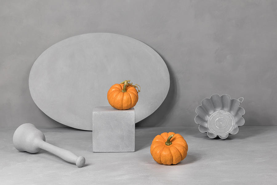 Pumpkin Photograph - Recipe N3 by Christophe Verot